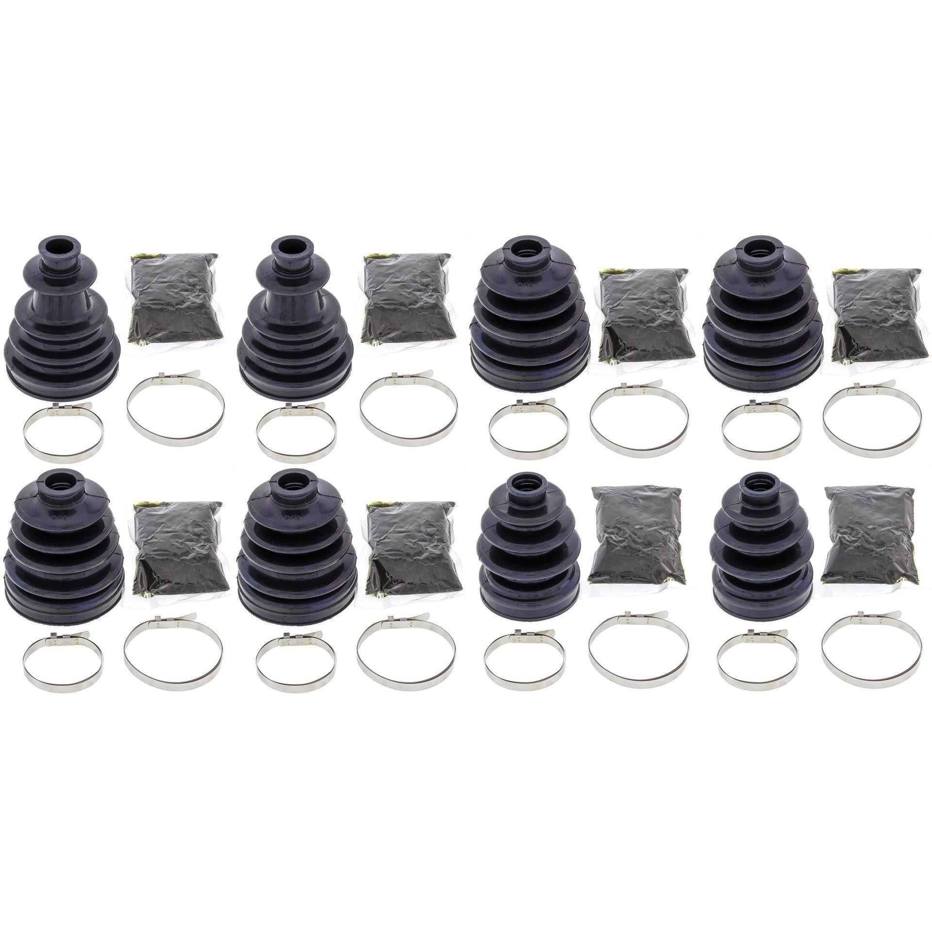 Complete Front & Rear Inner & Outer CV Boot Repair Kit RZR XP 4 1000 14-15