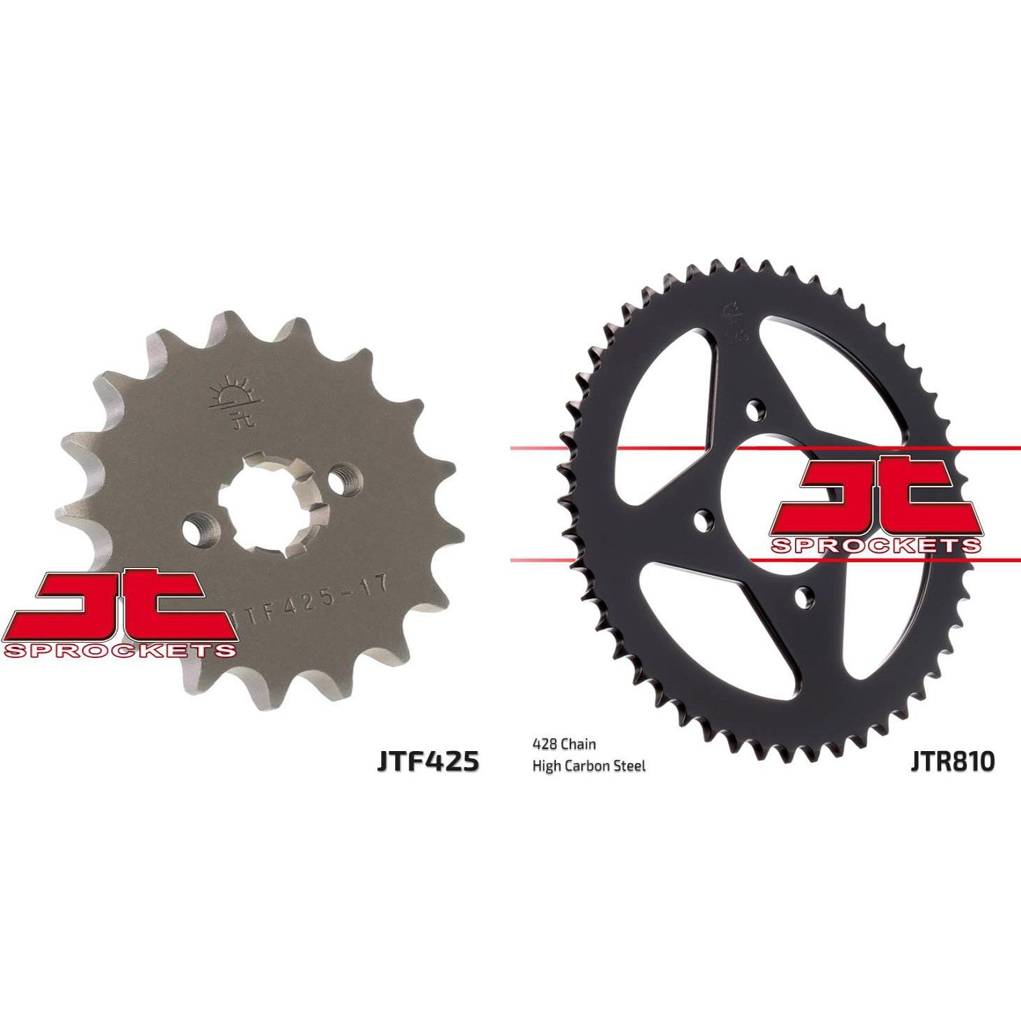 Front & Rear Sprocket Kit for SUZUKI RV125 JT Sprockets