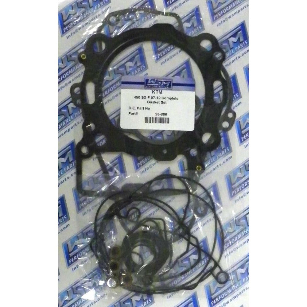 WSM Complete Gasket Kit For KTM 450 SMR / SX-F / XC-F 07-14 25-866