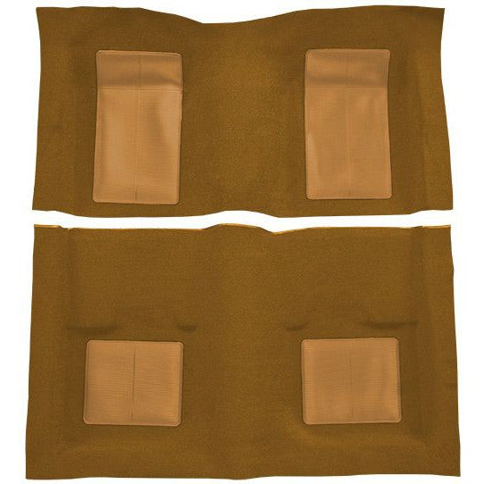 ACC Replacement Carpet Kit For 1969 Ford Mustang Mach I with 4 Medium Saddle Inserts Fastback - CHOOSE COLOR