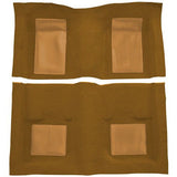 ACC Replacement Carpet Kit For 1969 Ford Mustang Mach I with 4 Medium Saddle Inserts Fastback - CHOOSE COLOR