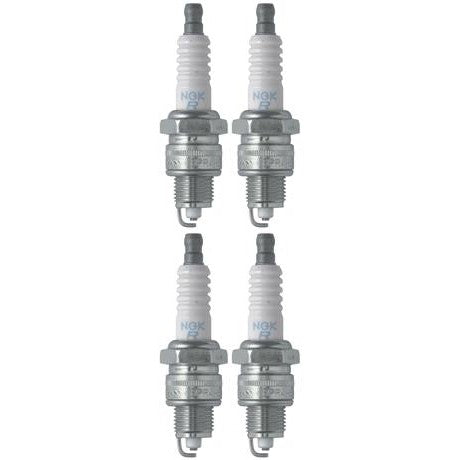 Set 4 NGK Standard Spark Plugs for Kawasaki KDX50-A 2006-2003 Engine 50cc