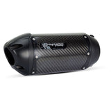 Two Brothers Racing S1R 3K Carbon Fiber Slip-On Exhaust For Yamaha YZF R3 2020-2021 005-4160457-S1B