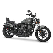 Freedom Performance Turnout 2-into-1 Exhaust Slash Cut Combo Black With Black Tip IN00385