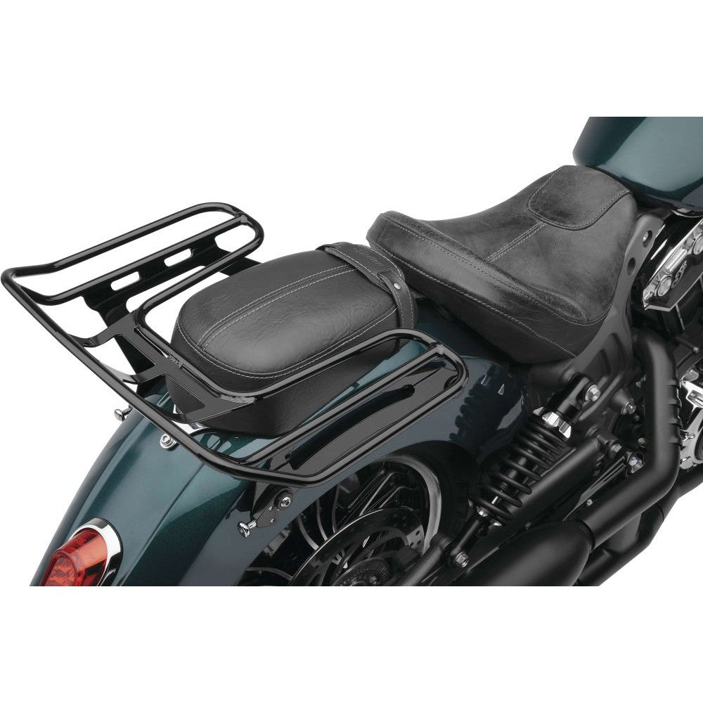Cobra BA Wrap Around Rack with Pillion Pad Black - 502-2612B