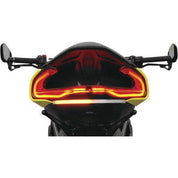 New Rage Cycles LED Replacement Turn Signals Rear Black - DRAG19-RTS