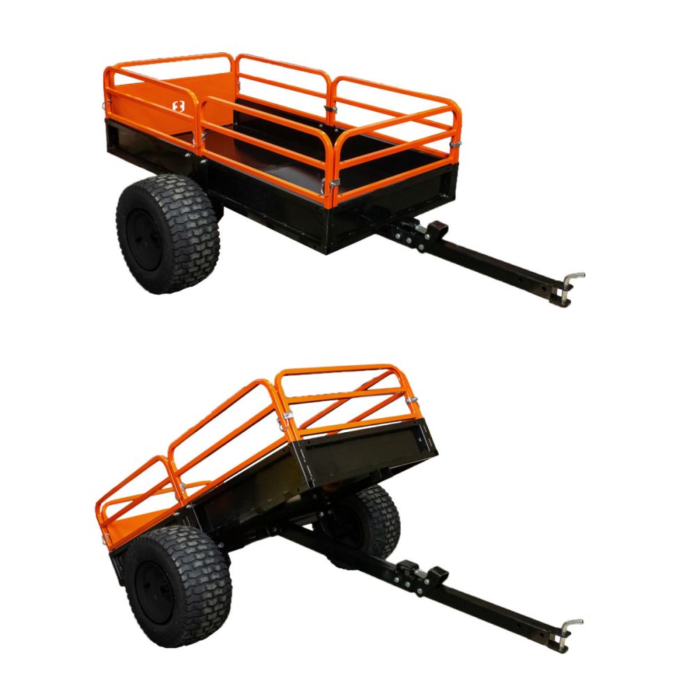 Impact Implements ATV/UTV Utility Trailer 1500-lb Capacity, 15 cu ft IP8215