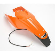 KTM 450 EXC 2003 UFO orange Rear Fender with Light