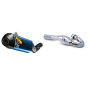 TI Megabomb Header & Factory 4.1 RCT TI Muffler for KTM 350 XC-F 2016-2017