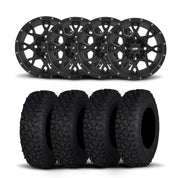 ITP Hurricane 15" Matte Black Wheels And Coyote Tires [32x10R-15]