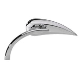 Arlen Ness Micro Chrome RAD II Teardrop Left Side Mirror Harley or Metric EACH
