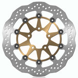 BikeMaster Brake Rotor For Suzuki GSX1400 2002-2007 Contour Front Silver