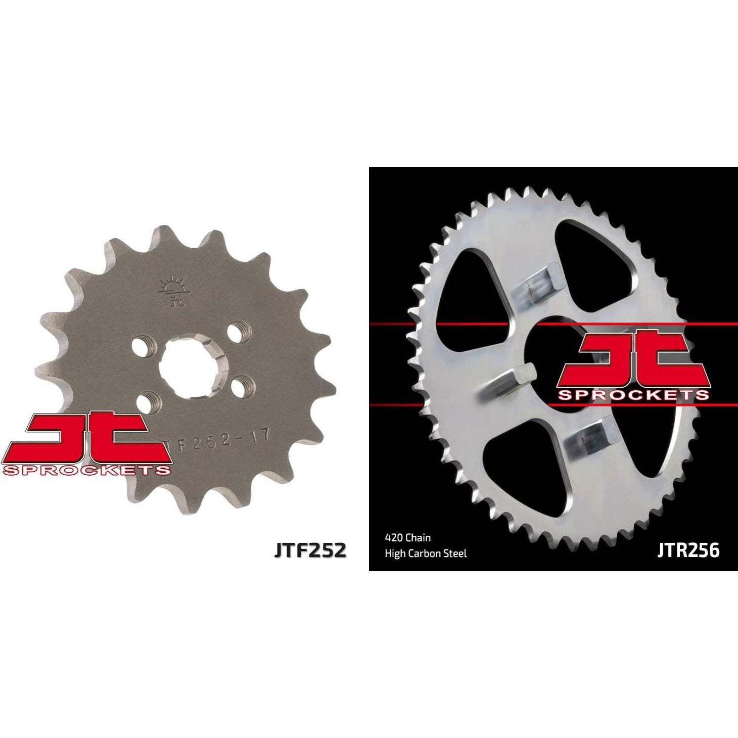 Front & Rear Sprocket Kit for HONDA TRX70 86-87 JT Sprockets
