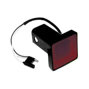 Cequent 80980 Receiver Tube Cover, 2" Sq. Brake Light W/4-Flat Plug Unbrande