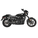 Two Brothers Racing 2-Into-1 Comp-S Exhaust Black with Carbon Fiber Tip