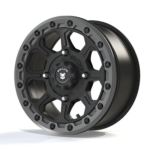 Bullite Ruler Wheel 15X7.0 Gun Metal/Black 4/156 5+2