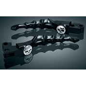 KURYAKYN BLACK ZOMBIE LEVERS FOR 2004-2013 HARLEY XL 883 XL 1200 SPORTSTERS 1092