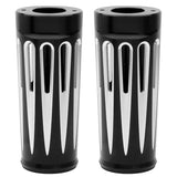 Harley FLTRX Road Glide 2015Deep Cut Ext. Fork Boot Cover +2" Black Arlen Ness