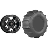 Set of 2 Mounted Wheel and Tire Kit Wheel: 15x8 4+4 4/156 Tire: 32x11-15 4 Ply