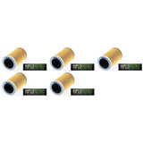 Set of 5 Hi Flo - Oil Filter Hf564