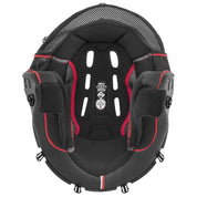 Nolan N40-5 Replacement Parts Liner, S Black/Red