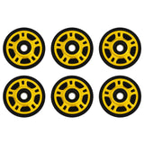 Front & Mid Rail Yellow Idler Wheels Kit ARCTIC CAT ZL 550 Carb./EFI 2002-2003