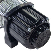 Viper Midnight ATV Winch Kit 4500 lb With 50 Feet Steel Cable With Mount
