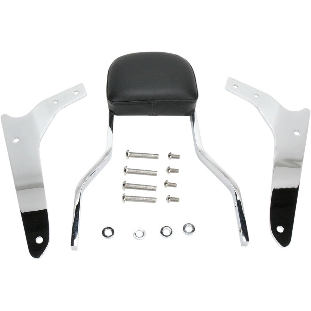 Cobra Sissy Bar 14" With Freedom Pad Chrome - 02-5611
