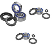 QUADBOSS Front and Rear Wheel Bearing Kits for Kawasaki KFX450R 2008-2014