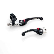 ASV Black F4 Offroad Model Shorty Clutch + Brake Lever Pair Pack BCF41506SX-SK