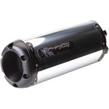 Two Brothers Racing M-2 Aluminum 10in Cat Eliminator Slip-On Exhaust Black For Kawasaki Ninja ZX10R 2012-2014