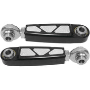 Modquad Adjustable Sway Bar Link Front Black RZR-SW-PRO-F-BLK