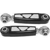Modquad Adjustable Sway Bar Link Front Black RZR-SW-PRO-F-BLK