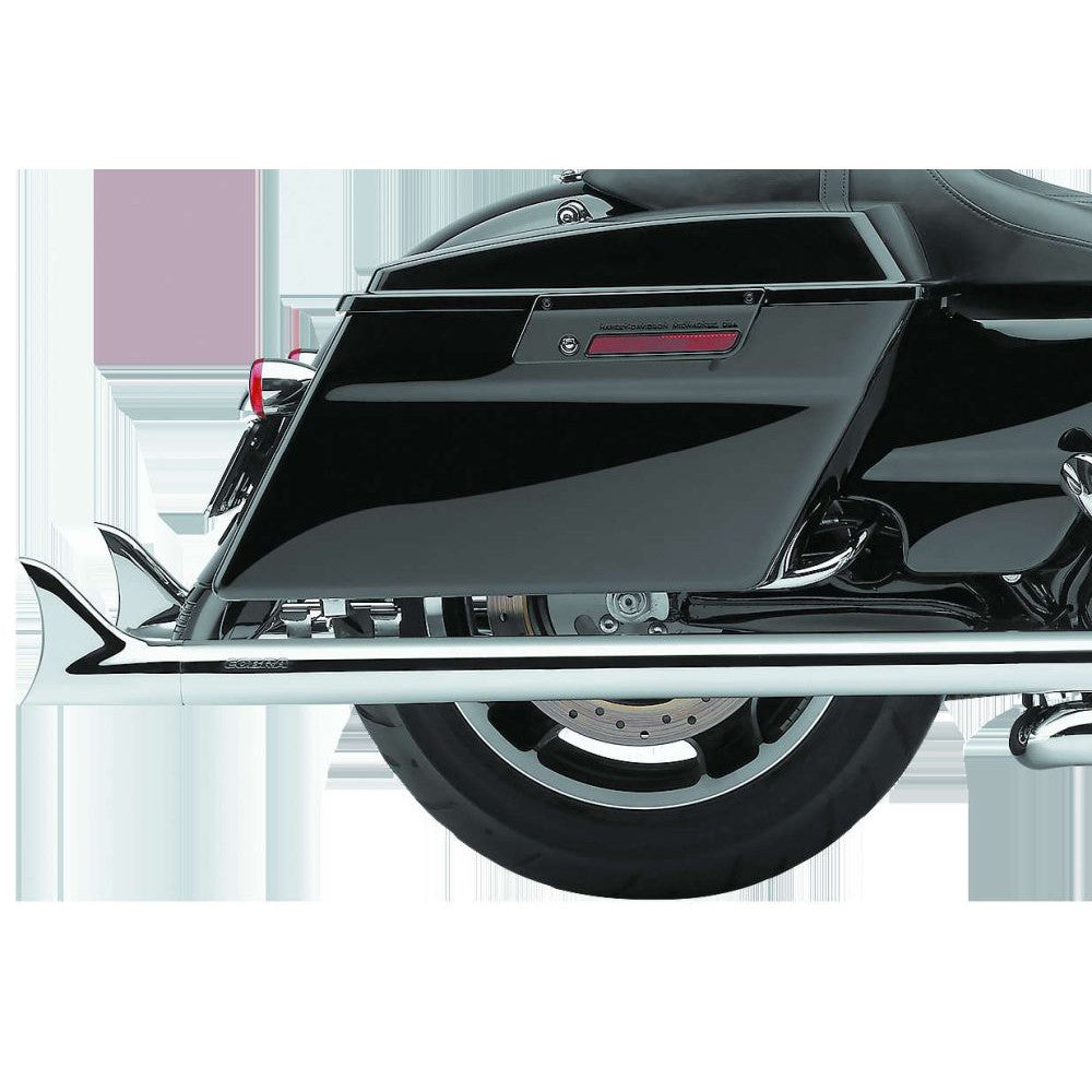 Cobra Speedster Dual Exhaust Fishtail Chrome - 6975