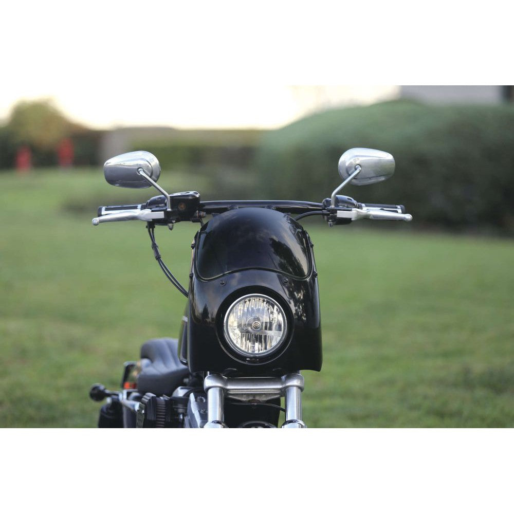 Burly Brand Fairing 8" Outlaw Black - B10-0000