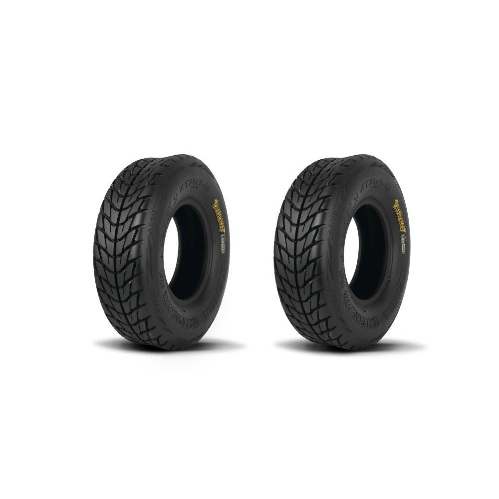 Kenda Set Of Two K546 Speed Racer Front Bias Tires (4 Ply) [21x7-10]