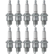 Set of 10 NGK Standard Spark Plugs for Suzuki TC120 1971-1969 Engine 120cc