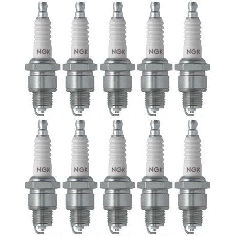 Set of 10 NGK Standard Spark Plugs for Suzuki TC120 1971-1969 Engine 120cc