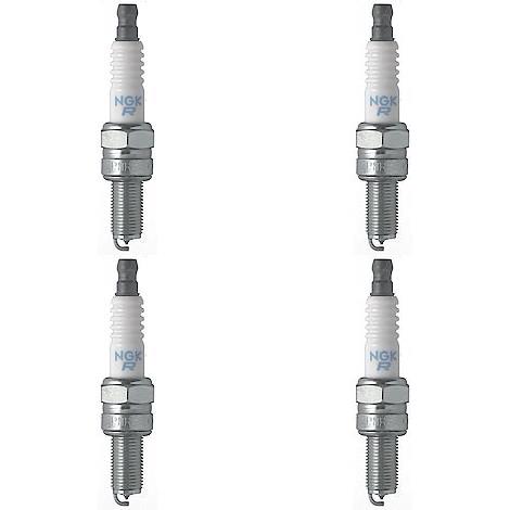 Set 4 NGK Standard Spark Plugs for Kawasaki KX250-F 2006-2004 Engine 250cc