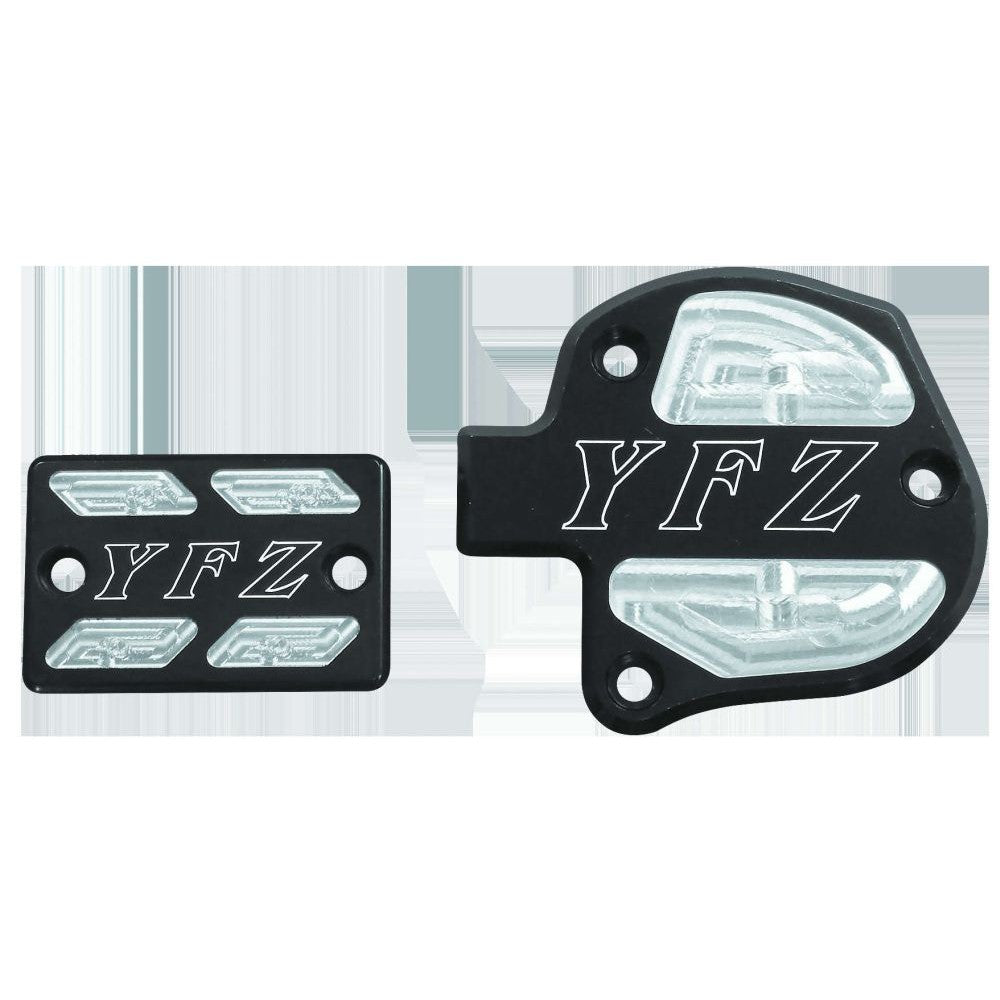 Modquad Brake And Throttle Cover Set Black TSET1-YBLK-09