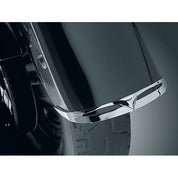 KURYAKYN CHROME FRONT FENDER TIP FOR 1990-2017 HARLEY FLSTF/B FAT BOYS EACH 9013