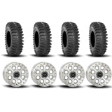 Rines de 15" mecanizados con sistema 3 SB-7 Beadlock y neumáticos XT400 [32x10R-15]