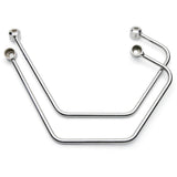 Cobra Saddlebag Supports Chrome - 02-6345