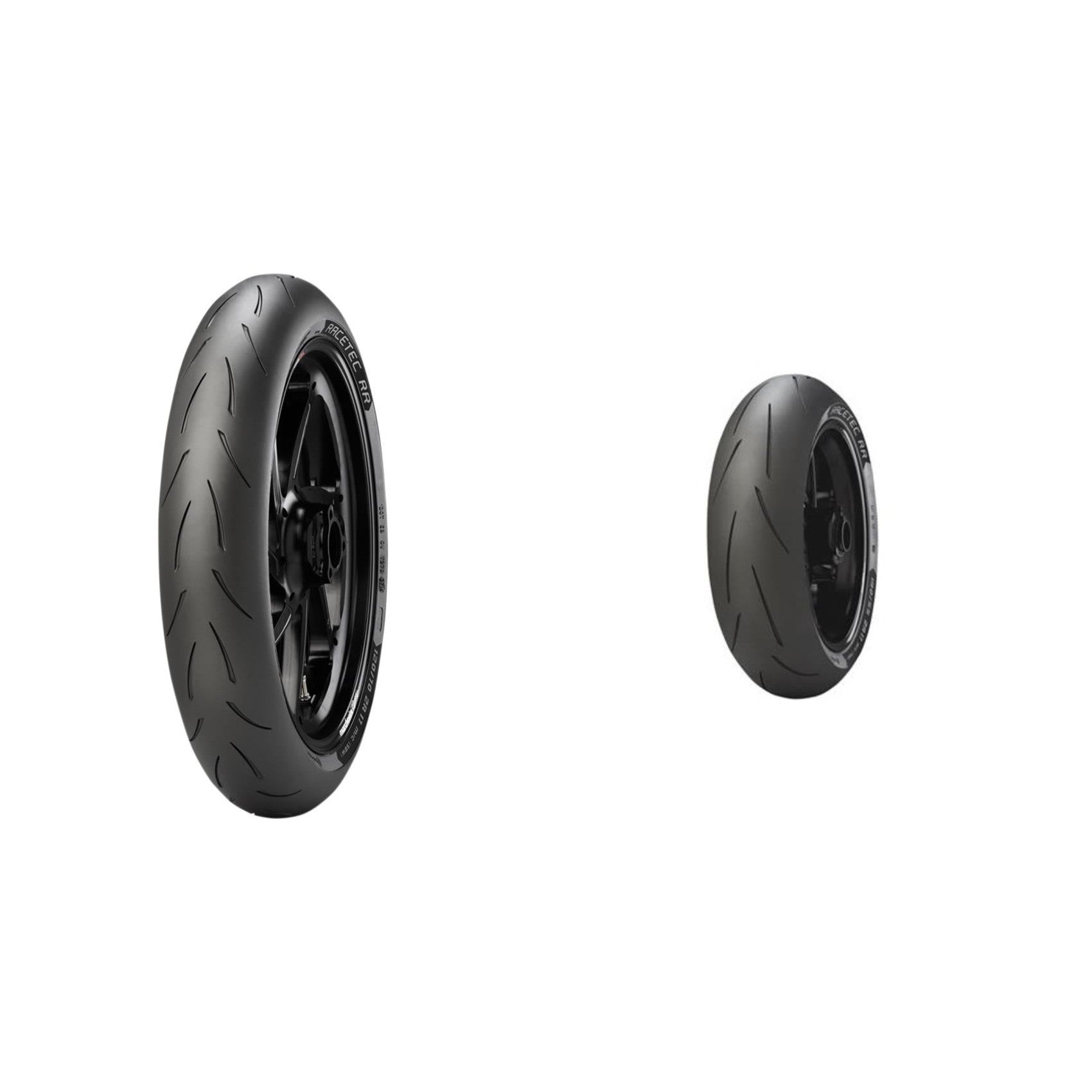 METZELER Racetec RR Front & Rear Tire Set, 120/70ZR17 K3 58W & 190/55ZR17 K3 75W