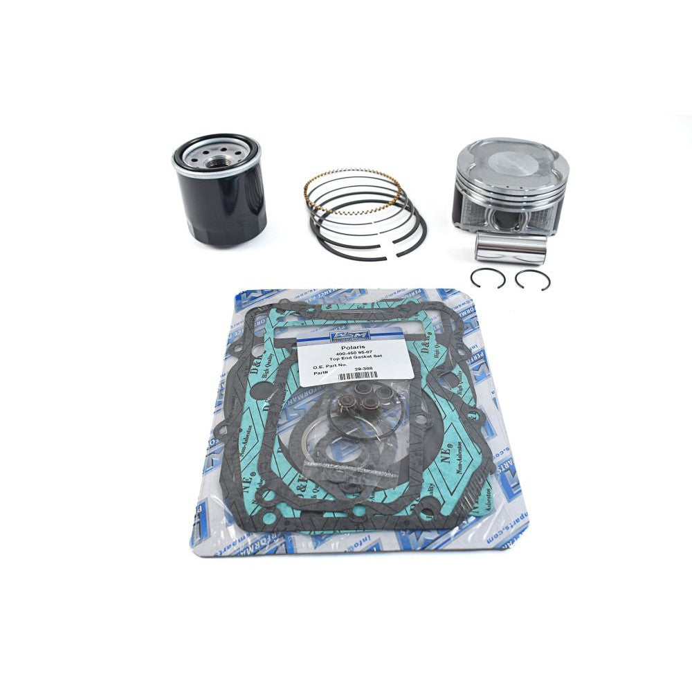 WSM Top End Rebuild Kit For Polaris 400 Sportsman 03-14 Standard 54-307-10