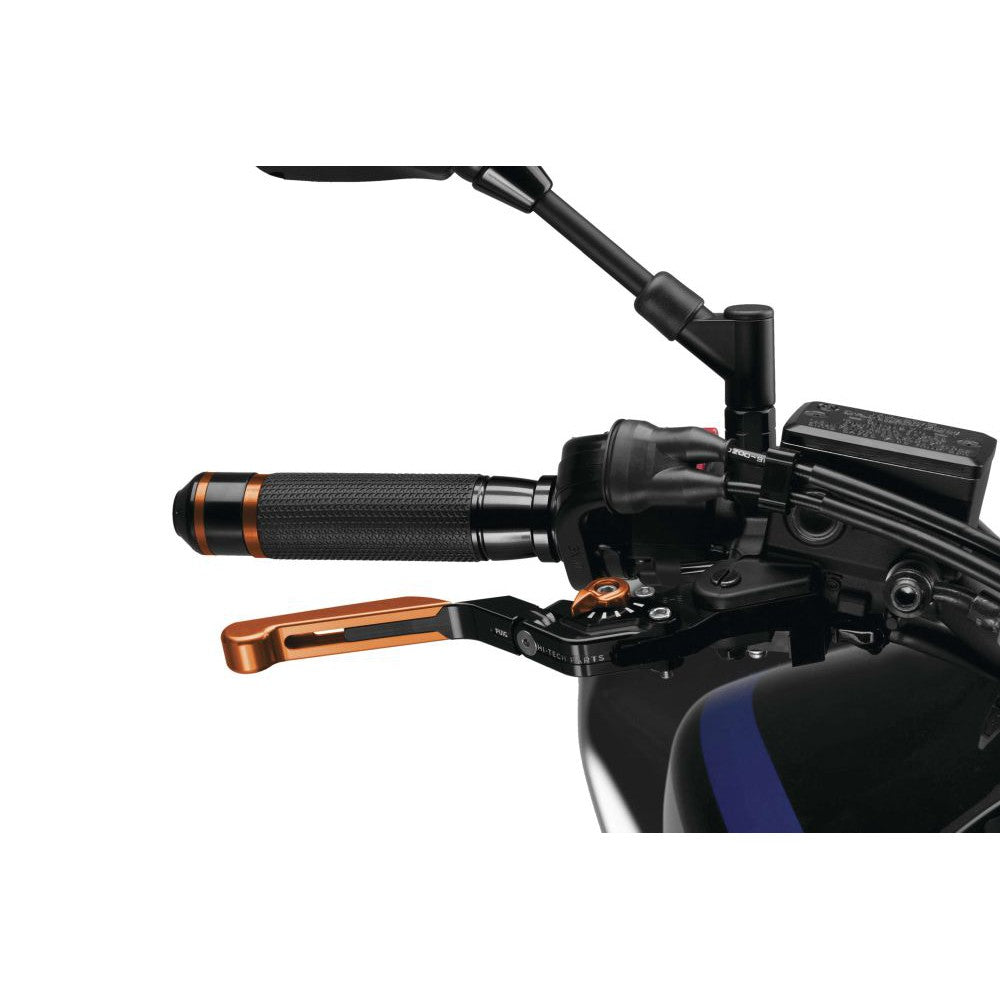 Puig 3.0 Brake Lever Extendable Foldable Black/Orange - 14TNT