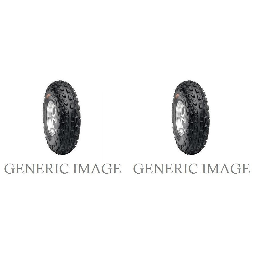 Set of 2 DURO HF277 Thrasher Radial Front Tires 18x7R-7 2-ply