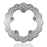 Rotor de freno BikeMaster para BMW F750GS ABS 2018-2020 Contour trasero plateado