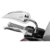 Arlen Ness RAD III Chrome Die Cast Right Side Handlebar Mirror Harley Metric New