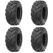 Set of 4 ATV QUADBOSS Tires (QBT671 25x10-12 Front/Rear)